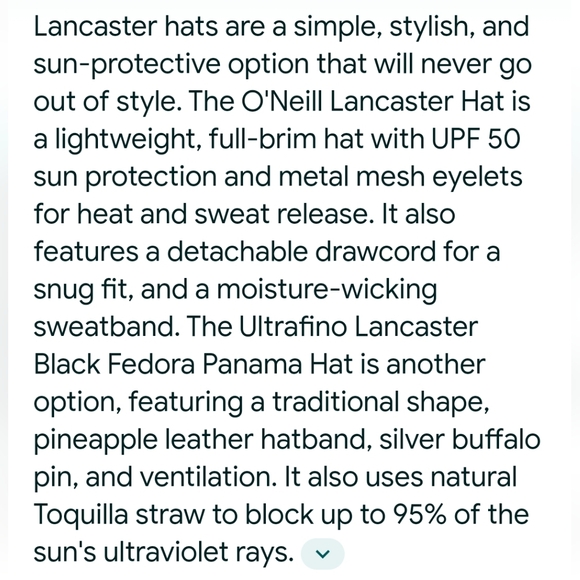 Vtg Lancaster Tan/Camel Wool Fedora with bow - Picture 5 of 6